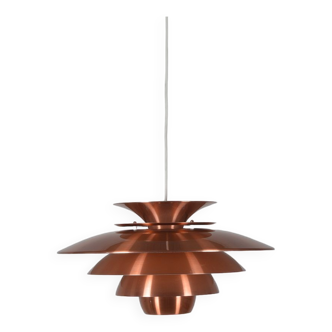 Lampe suspendue danoise conçue par Kurt Wiborg pour Jeka, années 1980