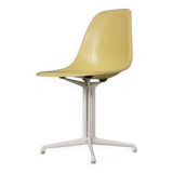 Charles & Ray Eames "La Fonda" Light Yellow Fiberglass Chairs Herman Miller