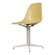 Charles & Ray Eames "La Fonda" Light Yellow Fiberglass Chairs Herman Miller