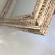 Antique mirror with Montparnasse frame channels
