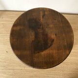 Vintage wooden screw stool