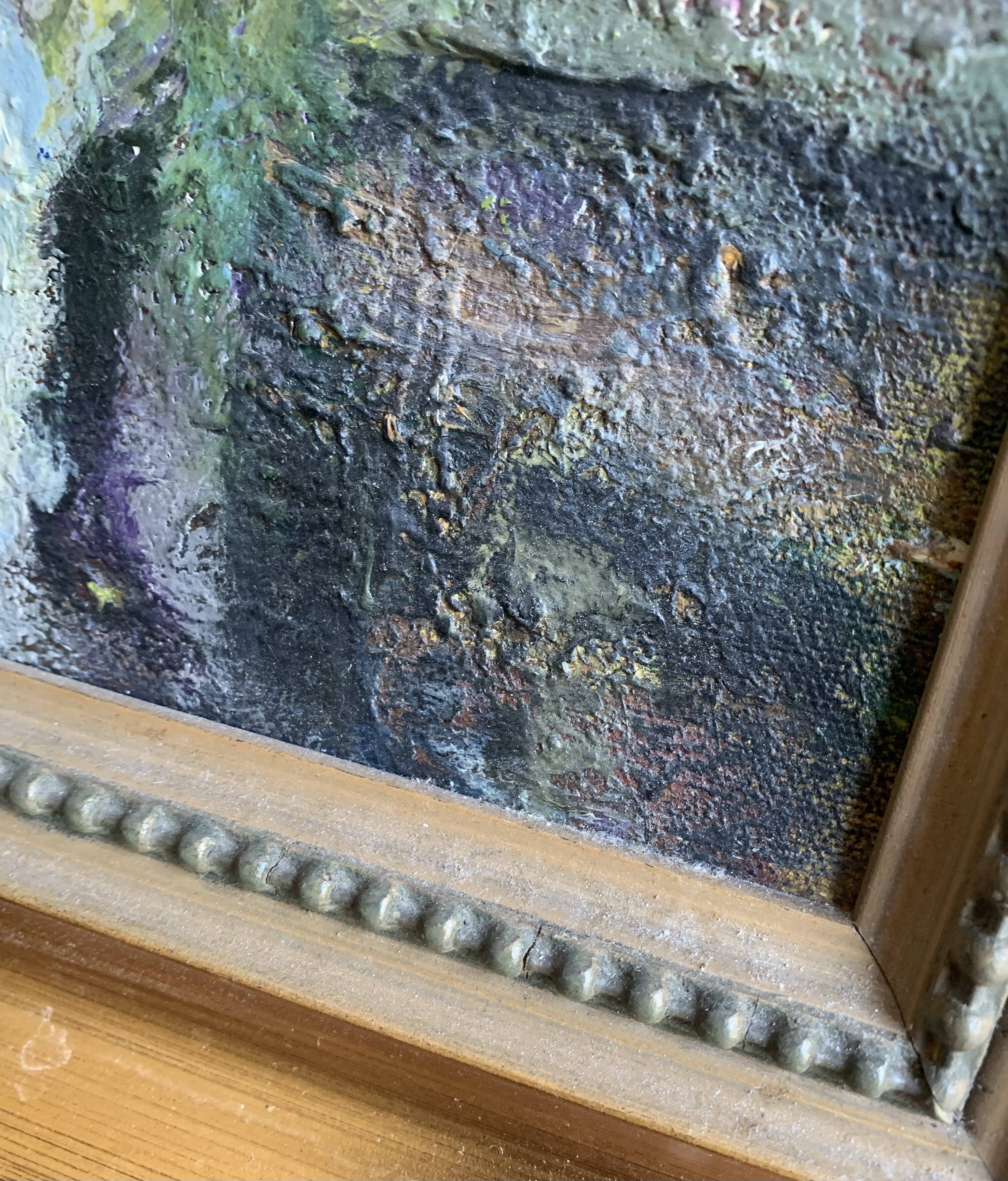 Vintage oil painting