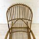 Vintage 1960s rattan rocking chair