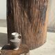 Mini grey stoneware carafe H13 D9