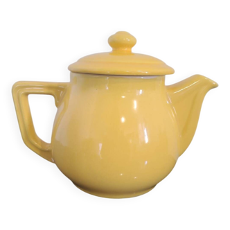Vintage yellow teapot