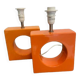 Paire de pied de lampes