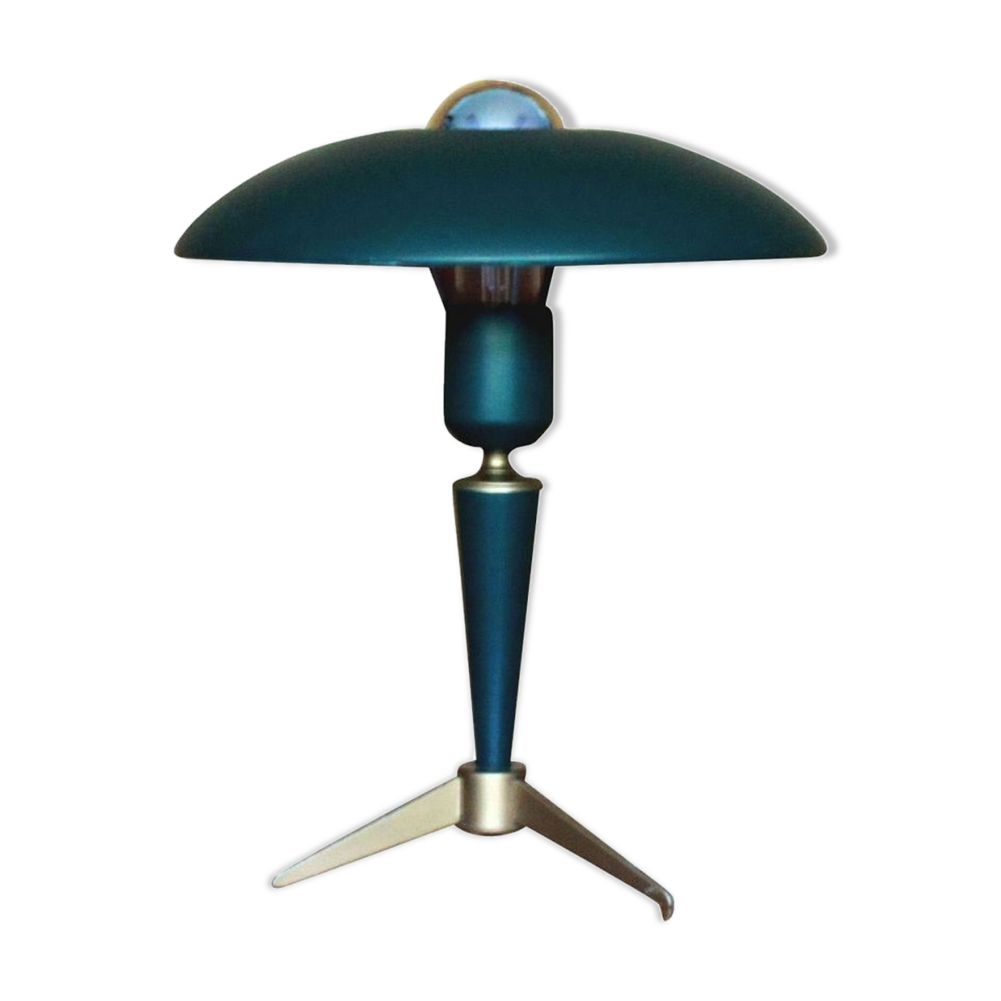Vintage tripod lamp by Louis Kalff for Philips 1950