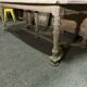 Grande table  en bois brut