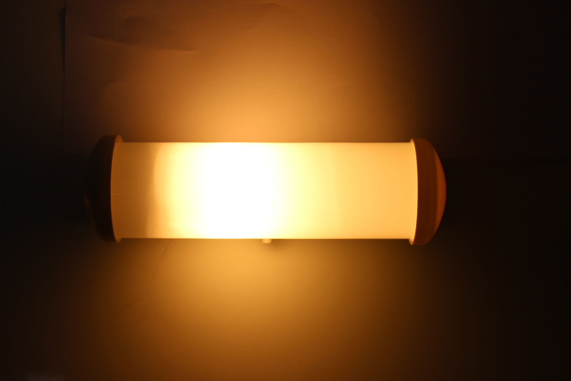 Art Deco Bakelite and Glass Wall Lamp,1930's.