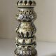 Large André Hourellou Quimper vintage candle holder