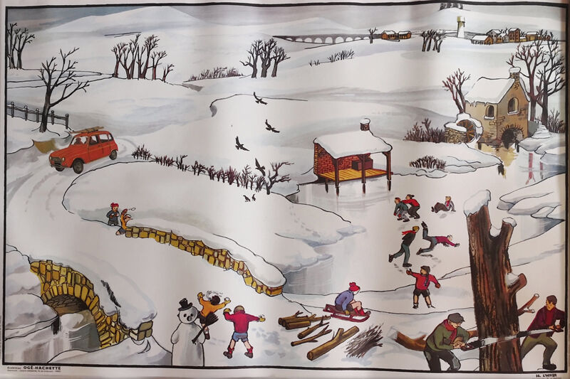 School poster EMB-Hachette