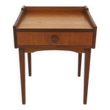 Scandinavian teak bedside table, Sweden, 1960