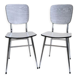 Set of 2 formica chairs