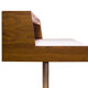 70s Desk in rosewood and chrome