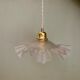 Vintage frosted glass lampshade pendant lamp