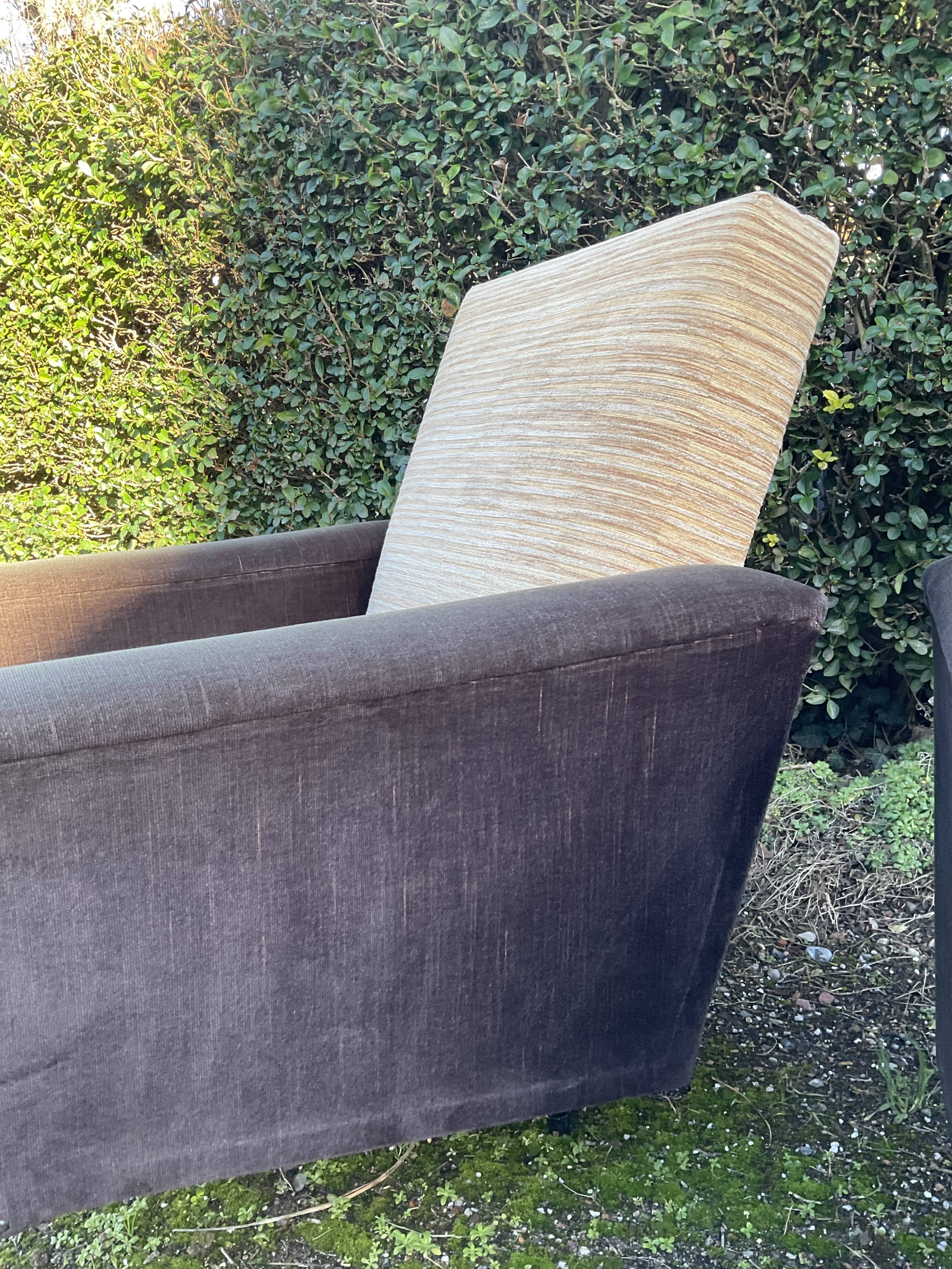 Paire de fauteuils vintage des années 50-60