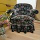 Crapaud fleuri