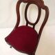 Antique empire style gondola chair