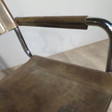Leather chair MG5 Matteo Grassi