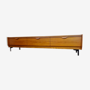 Scandinavian teak bass sideboard