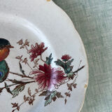 6 polychrome flat plates HB&Cie Choisy Le Roi
