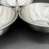 Vintage appetizer display stand with three bowls