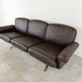 De sede DS31 sofa in brown leather, 1970s