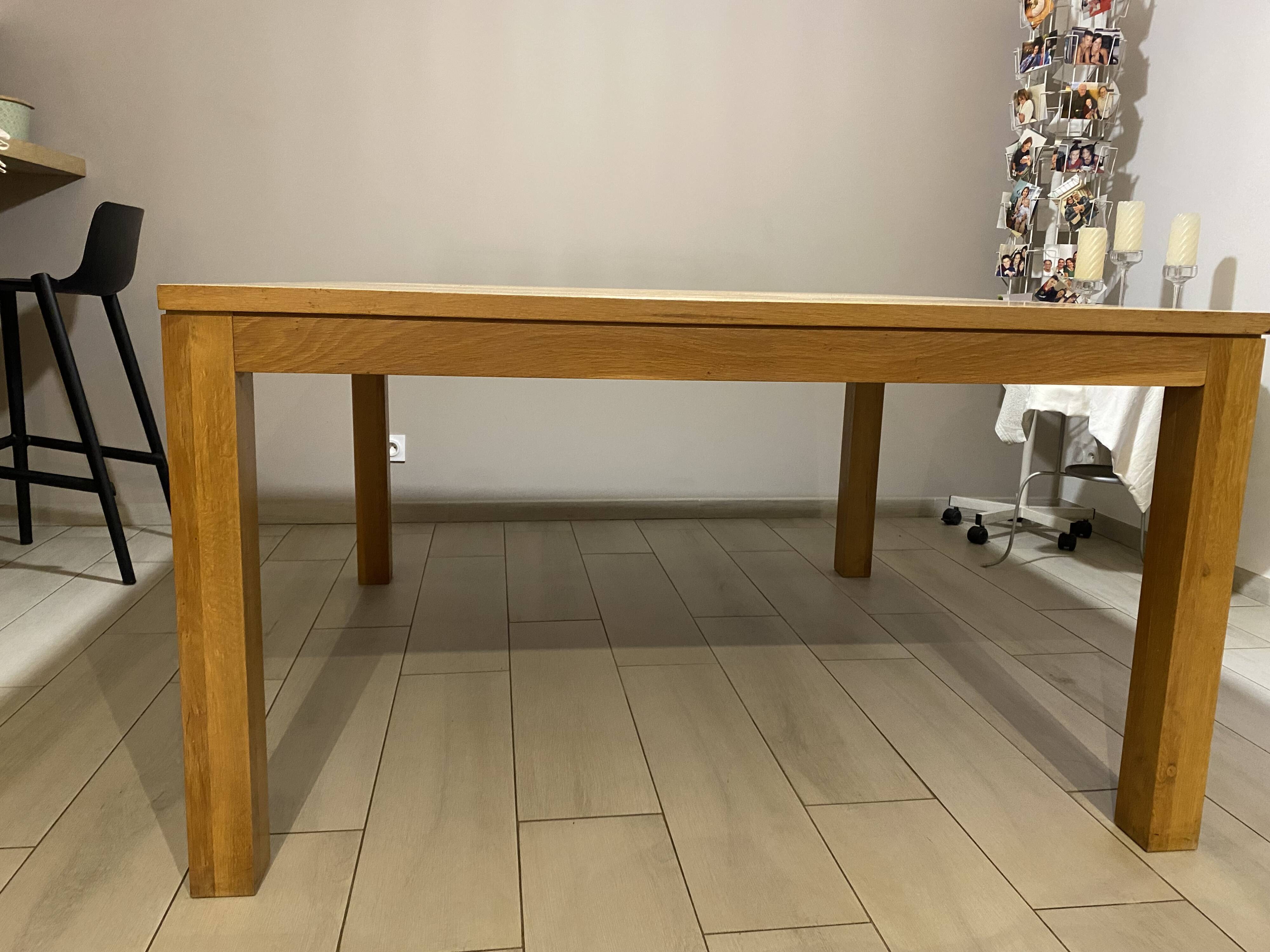 An Ethnicraft dining table