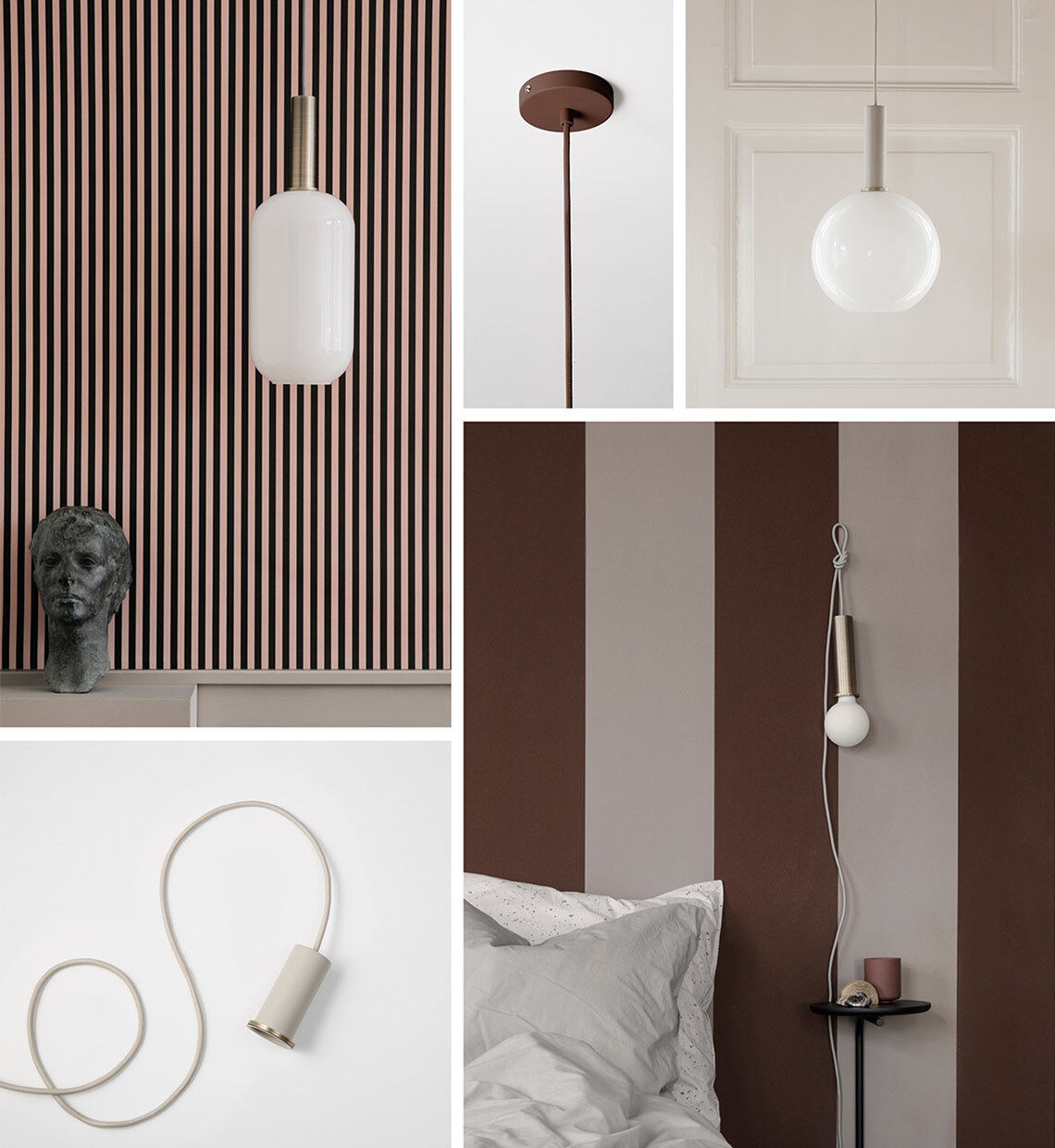 Suspension Dome brass