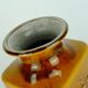 Carstens vase amber glaze relief decor model no. 7012-20