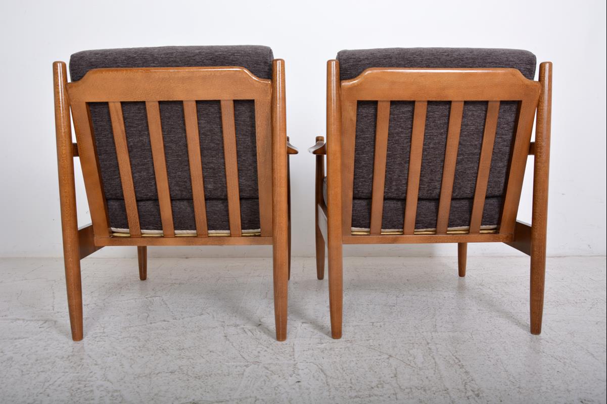 Pair of Scandinavian armchairs, dating from the 50s / 60s
