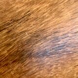 Vintage wooden paper basket