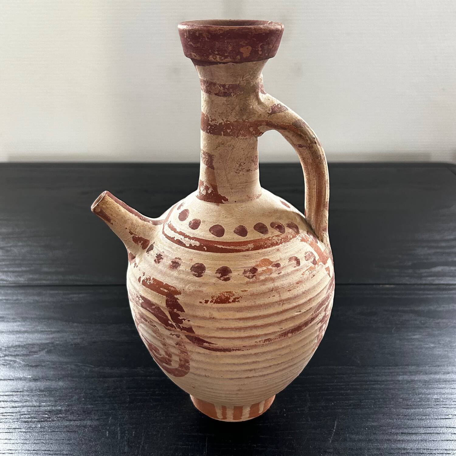 Ethnic decor jug