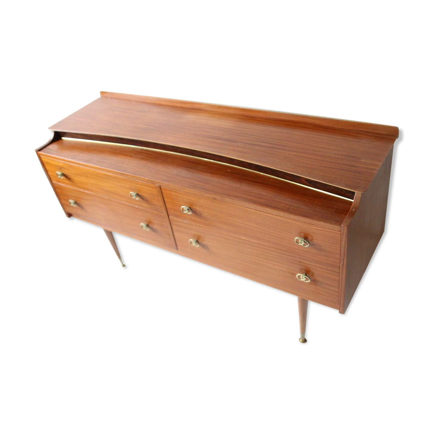 Small Vintage Sideboard with Dansette Legs, 1960s