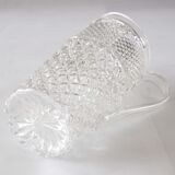 Glass orange pitcher