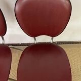 Pair of vintage leatherette chairs