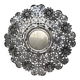 Vintage Mexican metal large mirror
