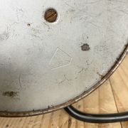 Lampe de table industrielle noire de Siemens, années 1930