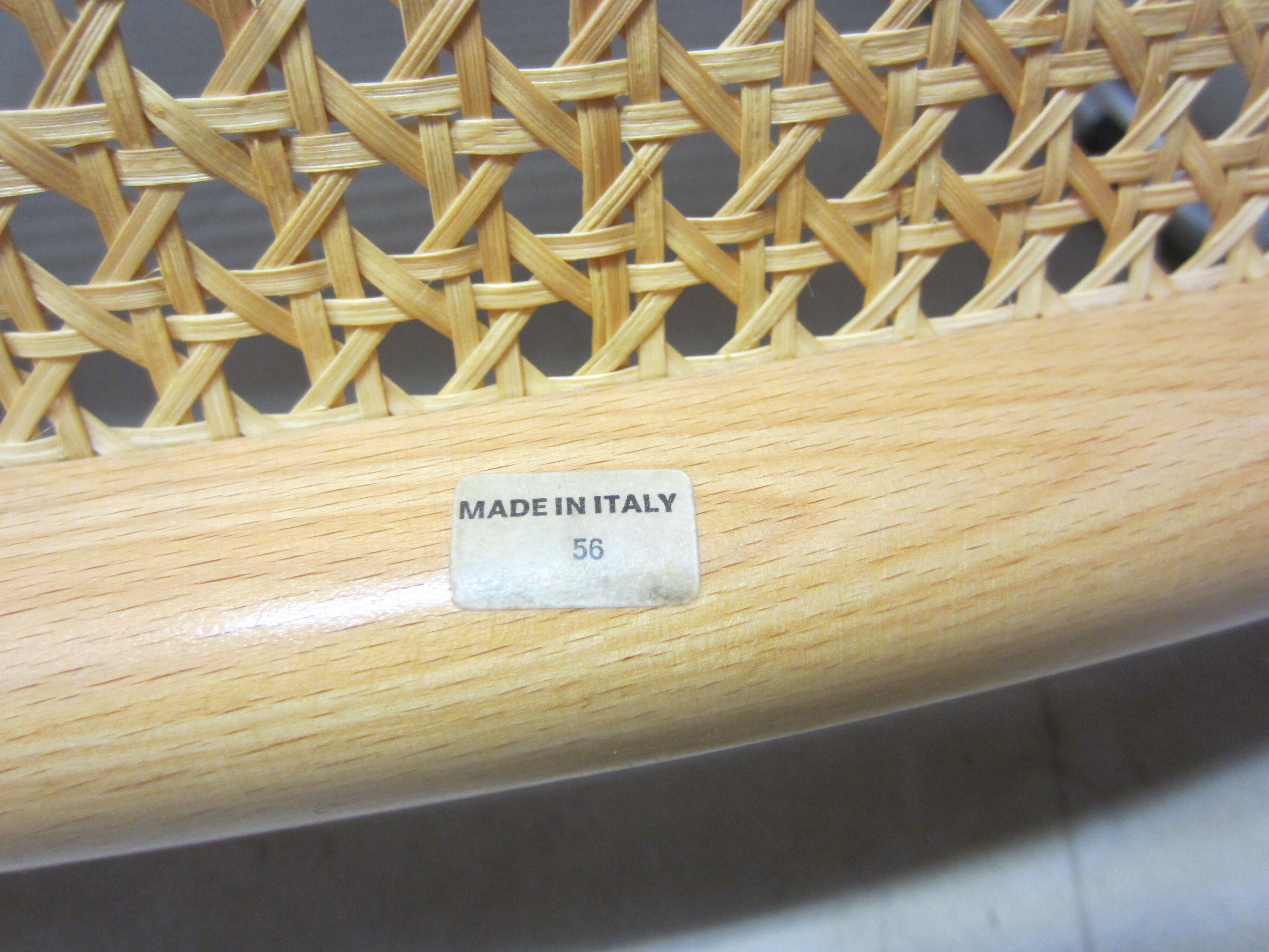 Series of 4 Cesca B32 chairs by Marcel Breuer