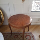 Side pedestal table