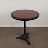 Parisian bistro pedestal table
