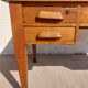 bureau en bois massif, vintage, bohème
