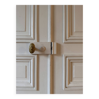 Old French double interior doors