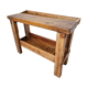 Solid oak workbench early XX th