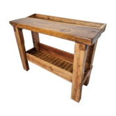 Solid oak workbench early XX th