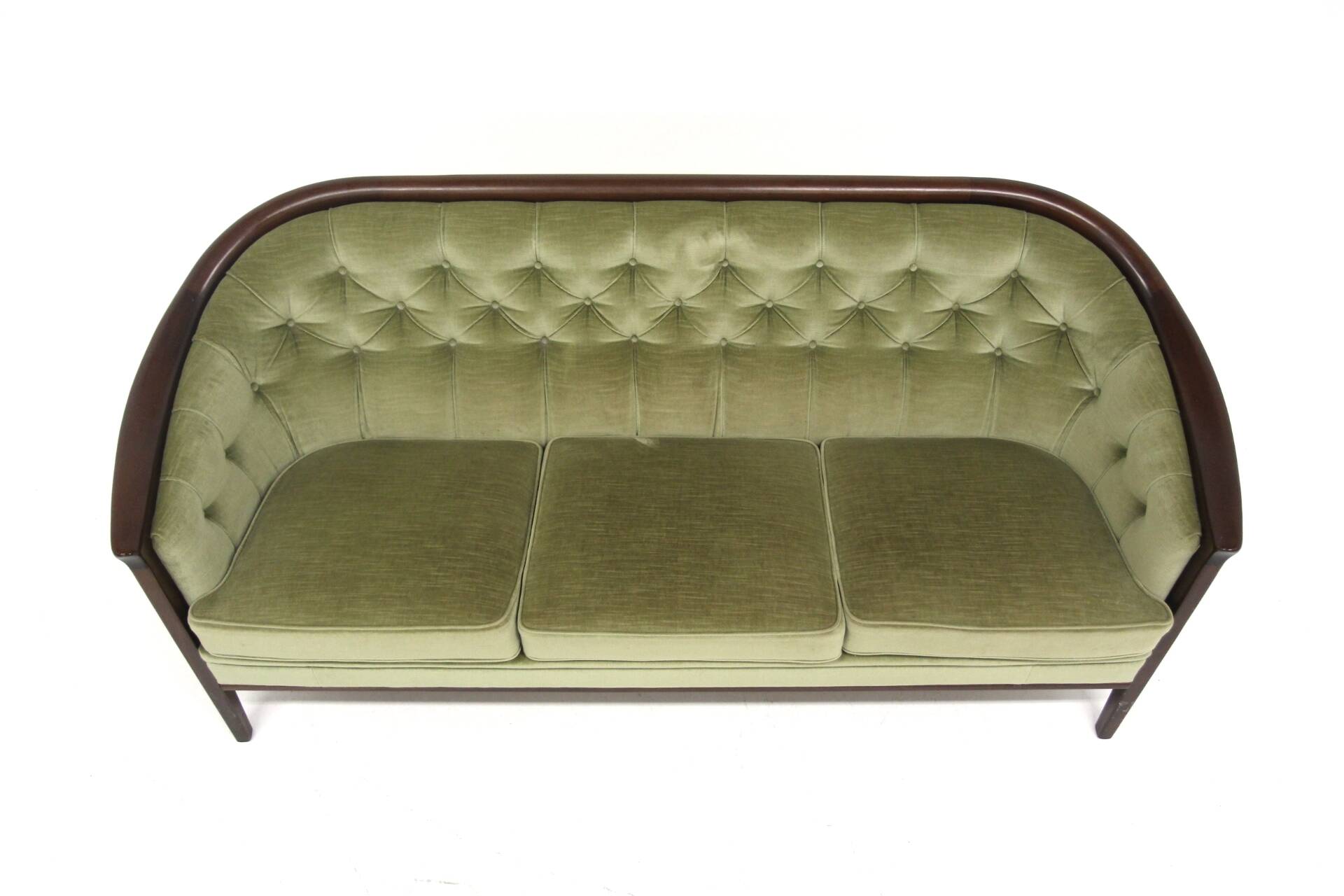 “Fabiola” velvet sofa, Bröderna Andersson, Sweden, 1960