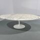 Oval tulip table by Eero Saarinen.