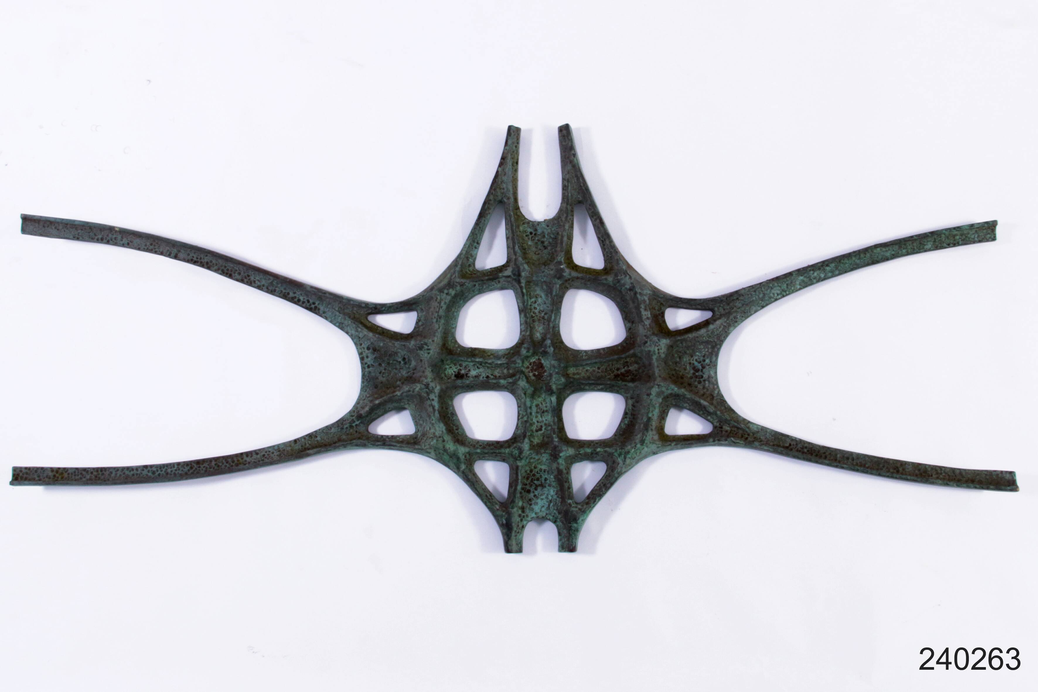 Brutalist "Timeless Elegance Bronze Wall Sculpture