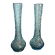 Paire petits vases bleu turquoise années 20/30
