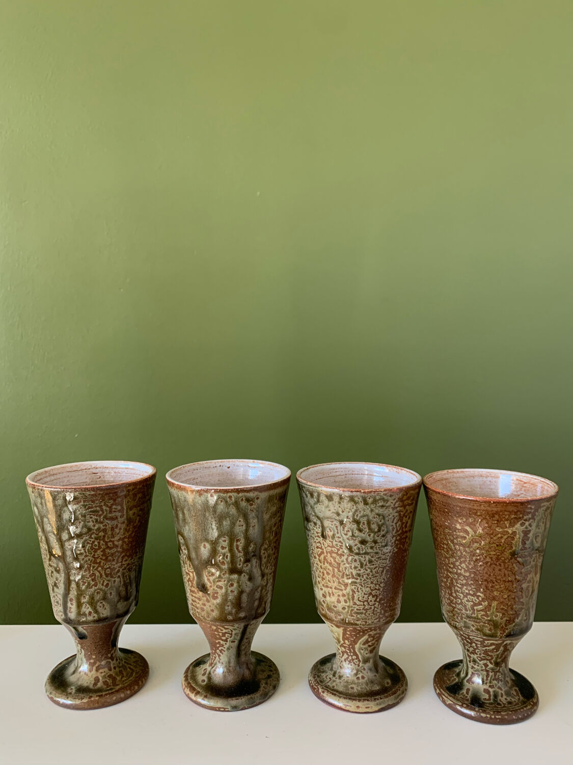 Mazagran terracotta cups